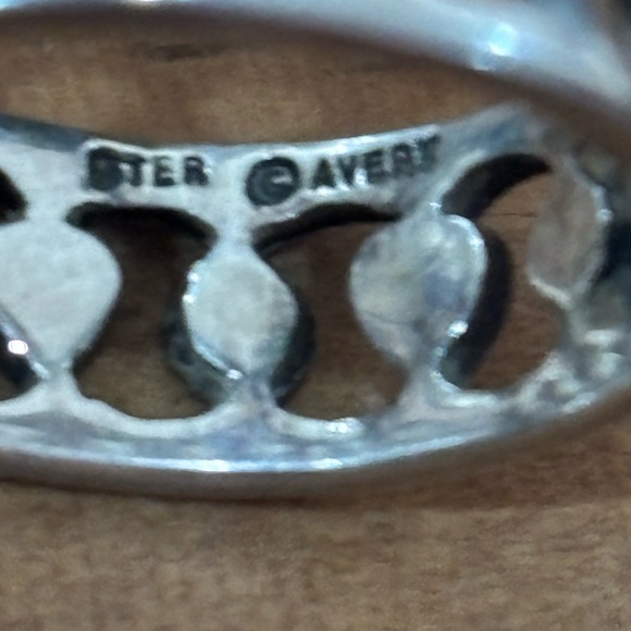 James Avery hearts and flowers ring - Picture 3 of 3